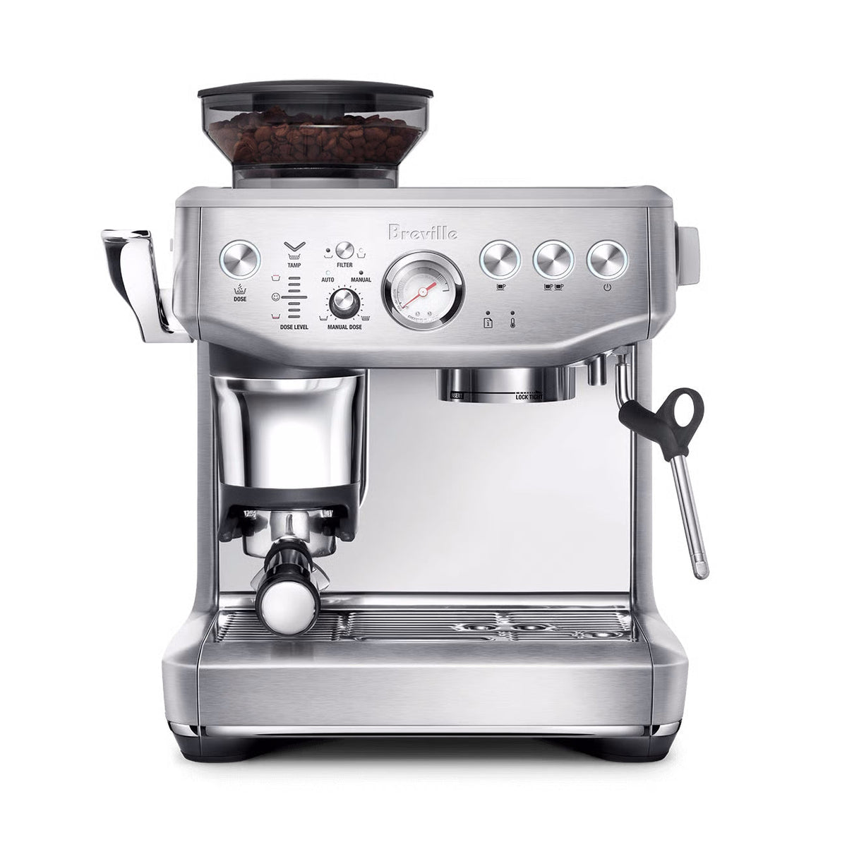 Breville BES876BSS1BNA1 Barista Express Impress Brushed Stainless Steel