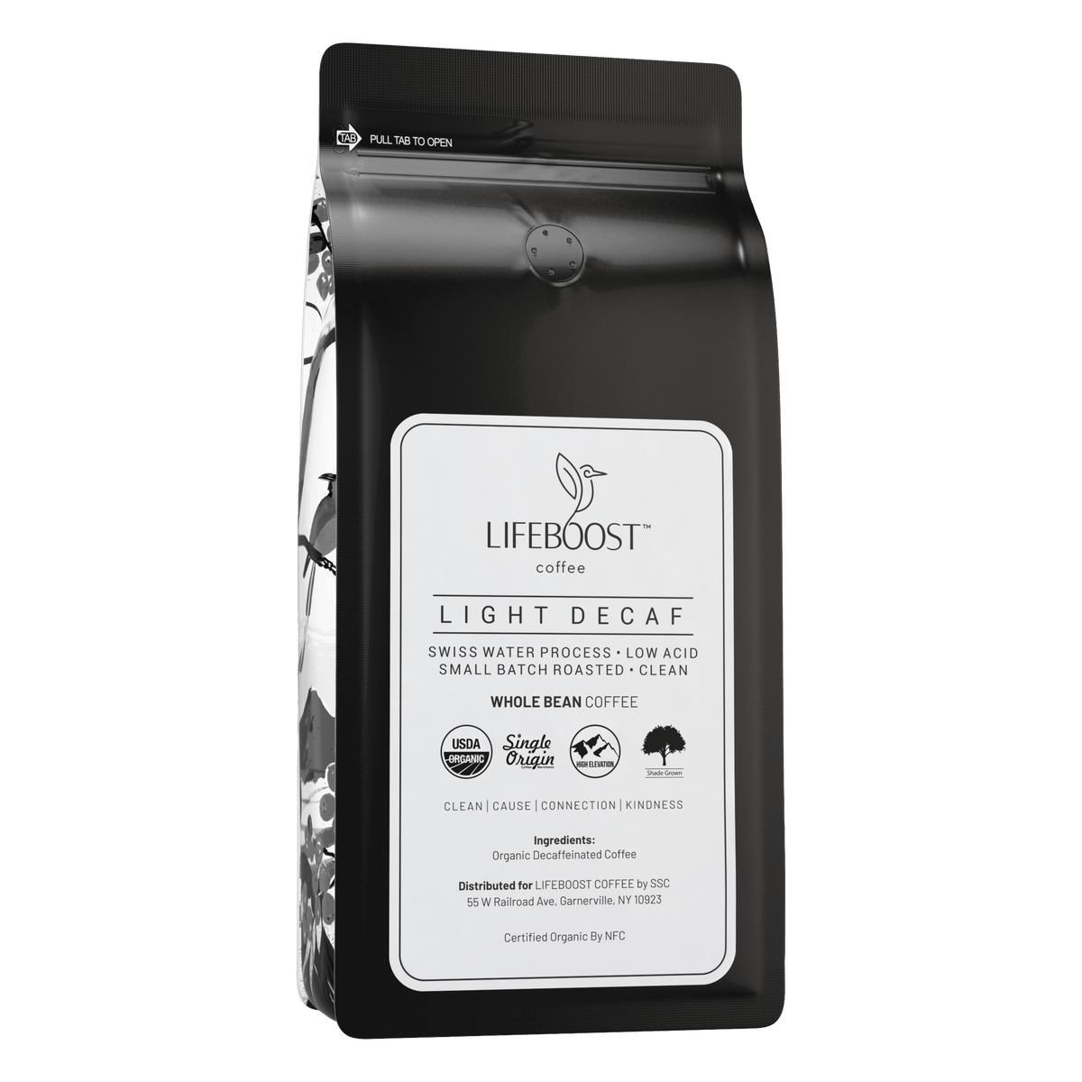 Light Decaf Whole Bean 1