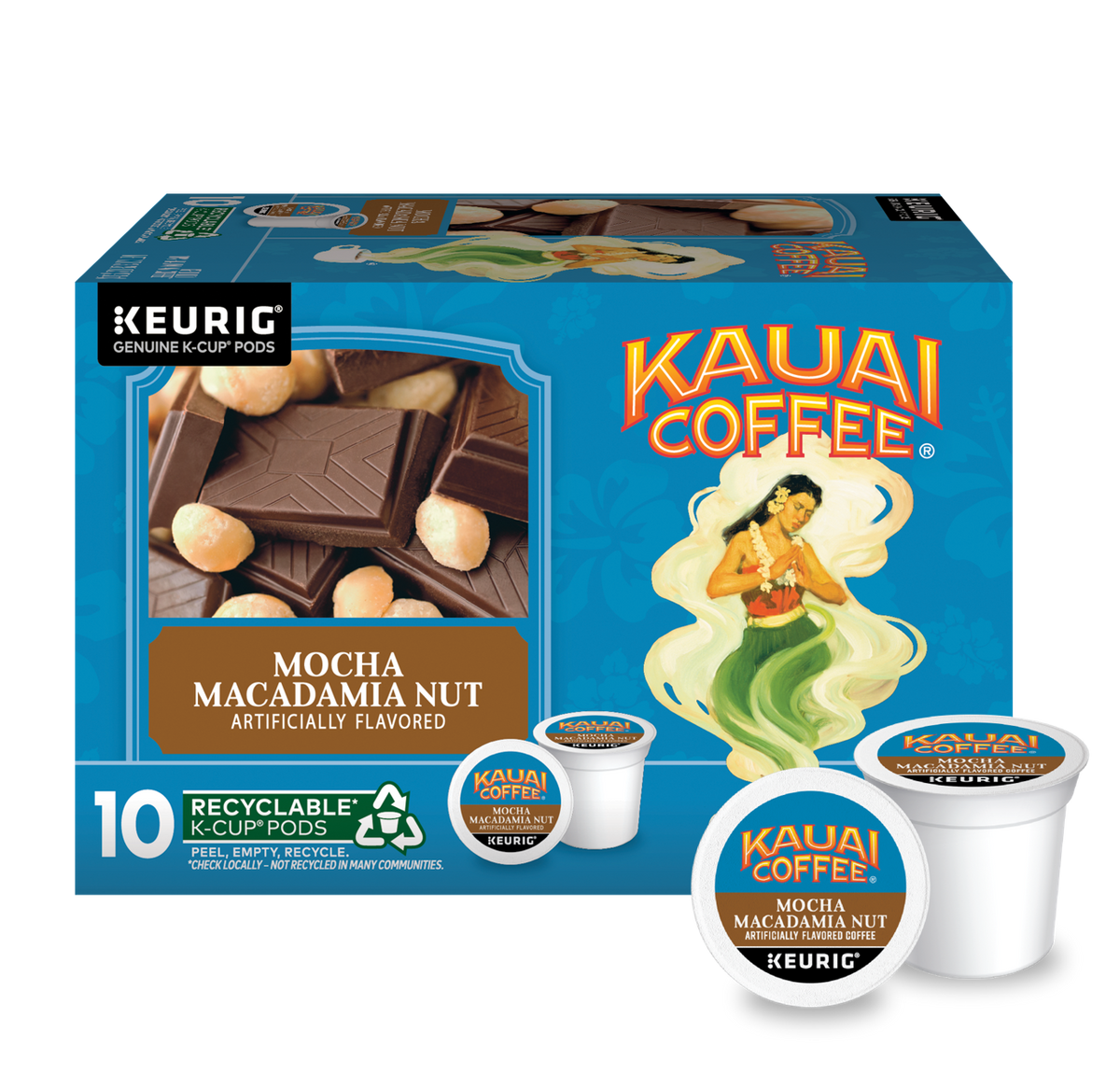 Mocha Macadamia Nut Flavor Keurig® K-Cup® Pods 10 ct Carton