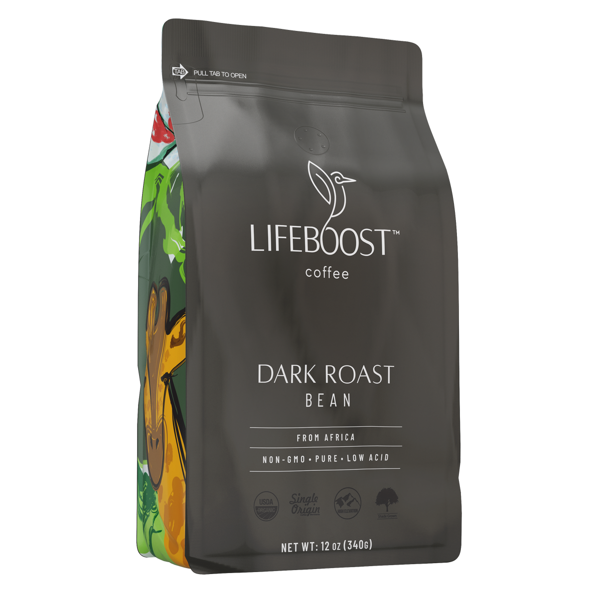 Lifeboost Africa Dark Whole Bean 1