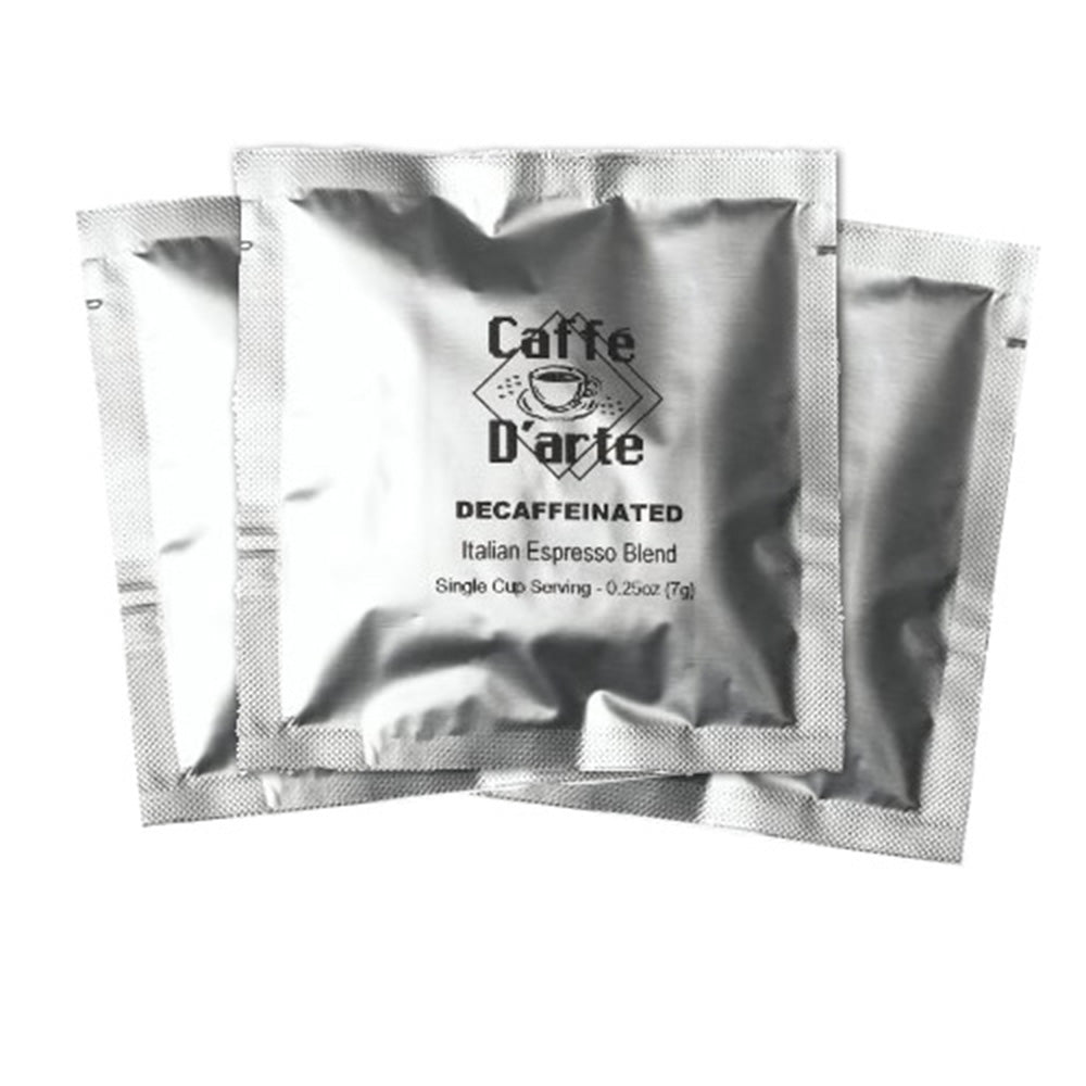 Caffé D'arte Decaf ESE Pods 