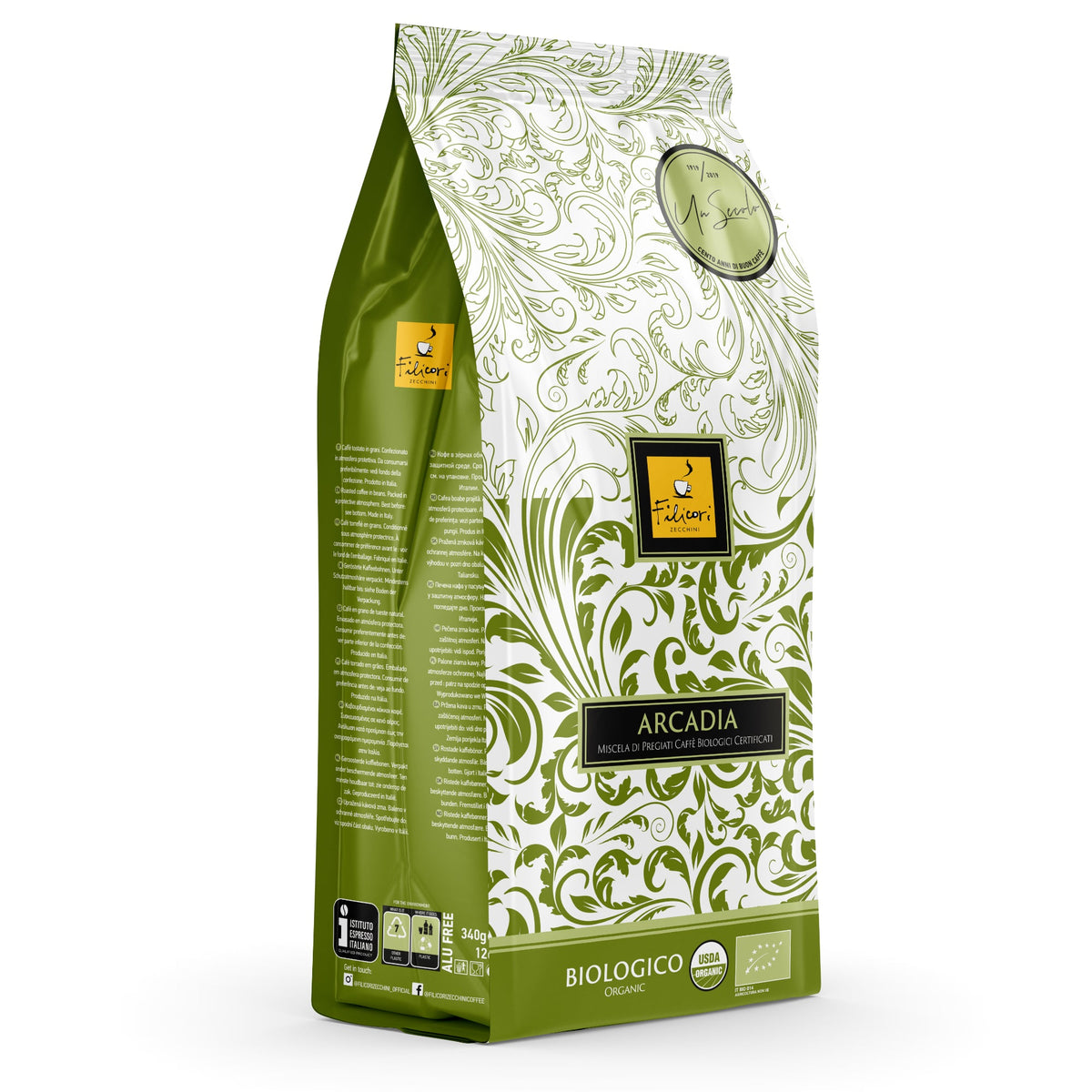 Filicori Zecchini Arcadia Whole Bean - 12oz 
