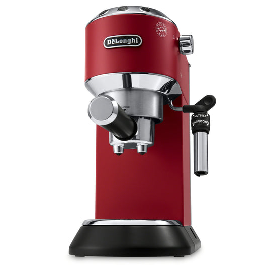 DeLonghi EC685R Dedica DeLuxe Pump Espresso Machine - Red 