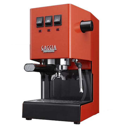 Gaggia Classic Pro Espresso Machine in Lobster Red 