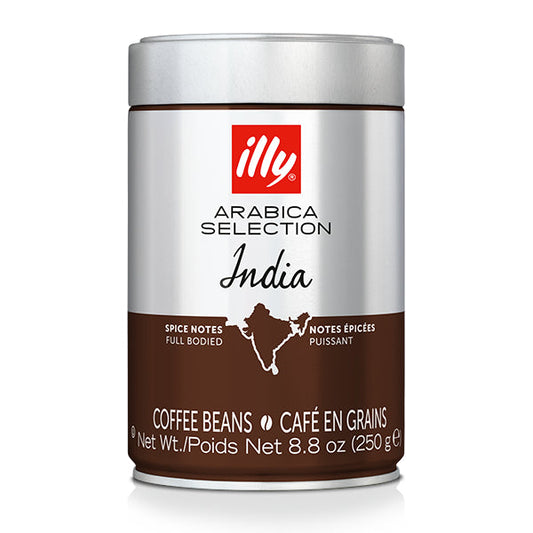 Illy Arabica Selection India Whole Bean Coffee 