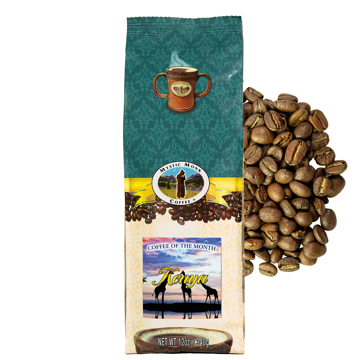 Kenya Peaberry 12 Oz. Ground