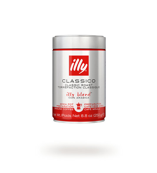 Illy Ground Moka Coffee 
