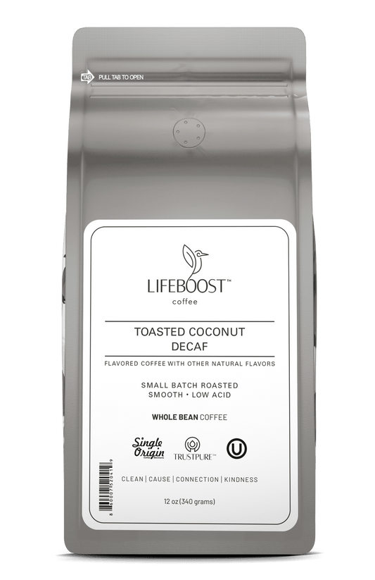 Toasted Coconut Decaf Whole Bean 1