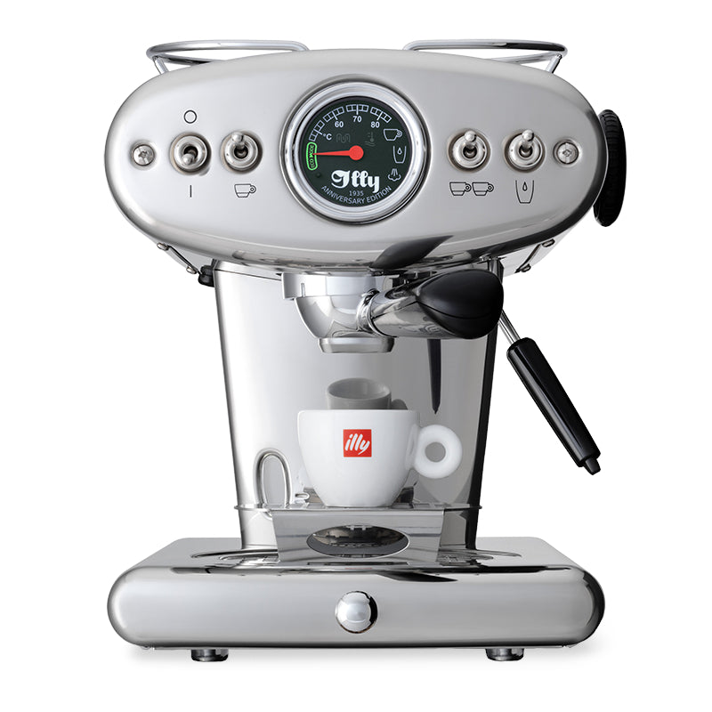 X1 Anniversary E.S.E. Pod & Ground Coffee Machine - Stainless 