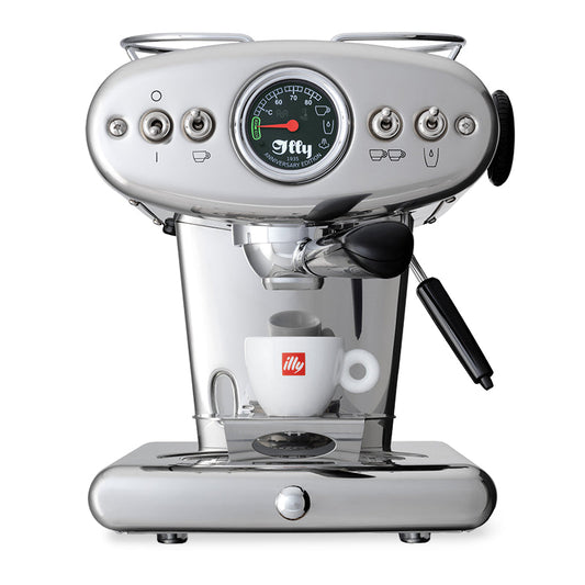 X1 Anniversary E.S.E. Pod & Ground Coffee Machine - Stainless 
