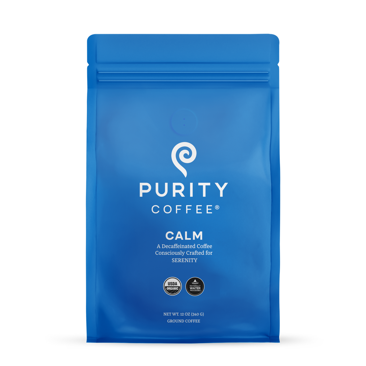 CALM: Decaf Ground Coffee 12 oz Ground