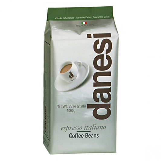 Danesi Caffe Espresso Decaffeinated Whole Bean Coffee in Bags 